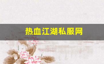 热血江湖私服网 (14)