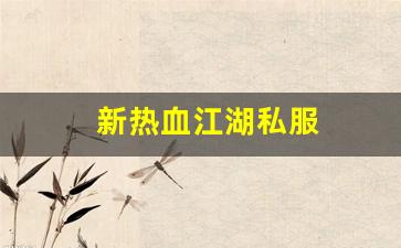 新热血江湖私服(新热血江湖m手游) (2)