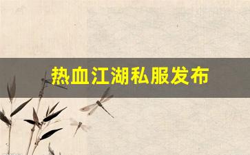 热血江湖私服发布 (14)