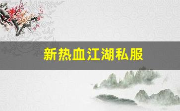 新热血江湖私服(新热血江湖online)