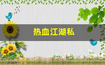 最新热血江湖私服发布网：热血江湖私(热血江湖私发网 玩家等级达到10级以上) (2)