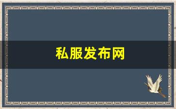 私服发布网(sf999传奇新服网) (2)
